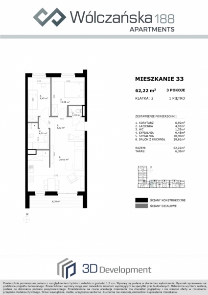 Mieszkanie 1M33