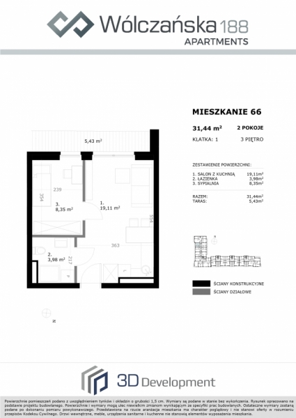 Mieszkanie 3M66