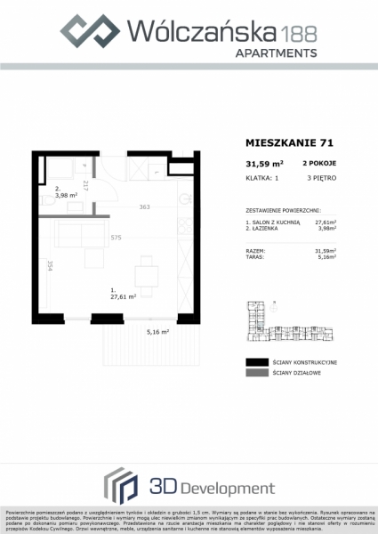 Mieszkanie 3M71